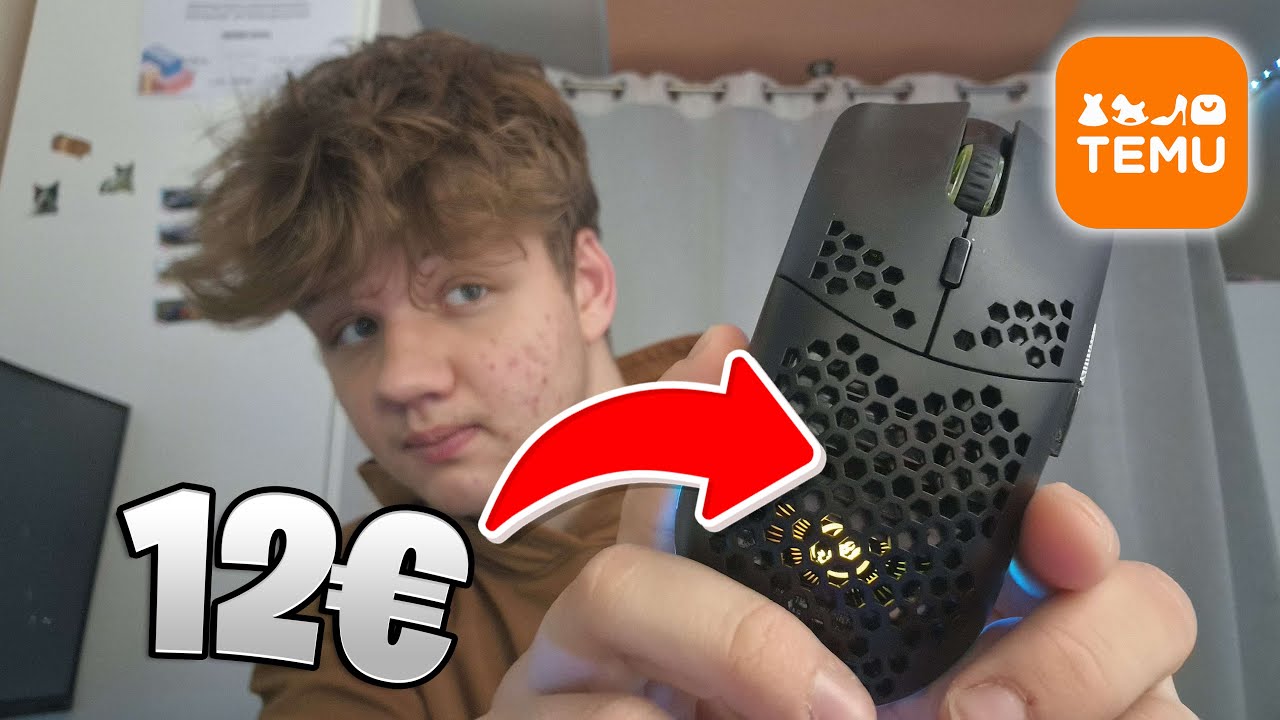 Najlacnej&scaron;ia hern&aacute; my&scaron; z TEMU za 12&euro;! (Unboxing a Test)