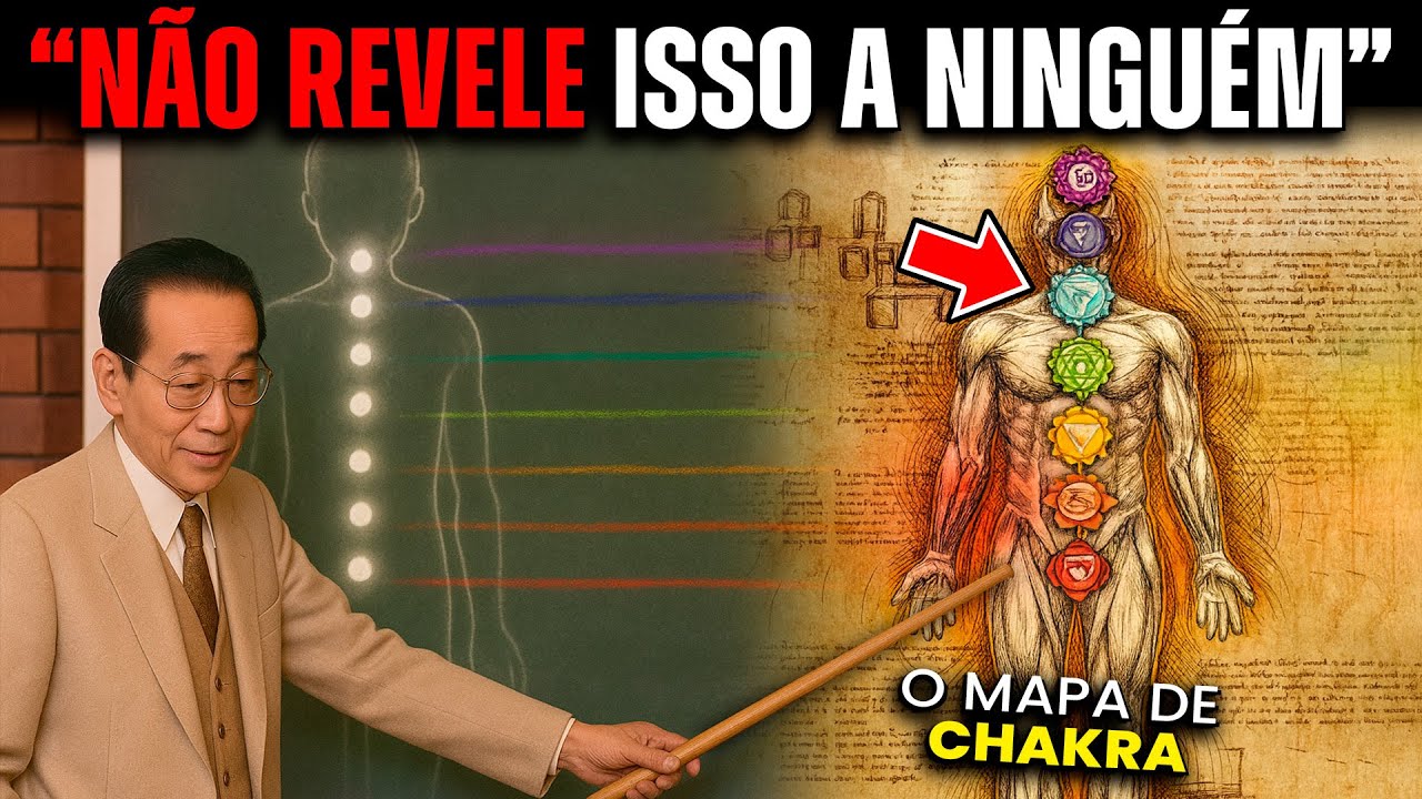Este cientista japonês revela exatamente como seu corpo espiritual controla a realidade e ninguém...