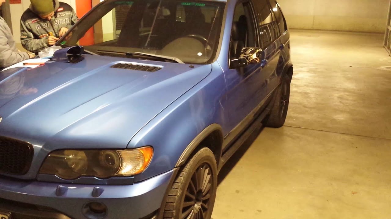 BMW X5 E53 Зеркала не складываются. Решение