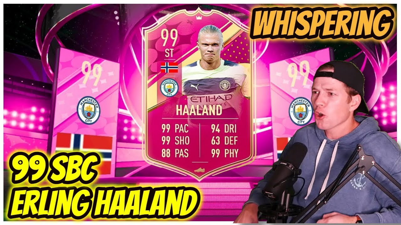 FIFA 23 ASMR | 99 Erling Haaland SBC 👀 - Whispering