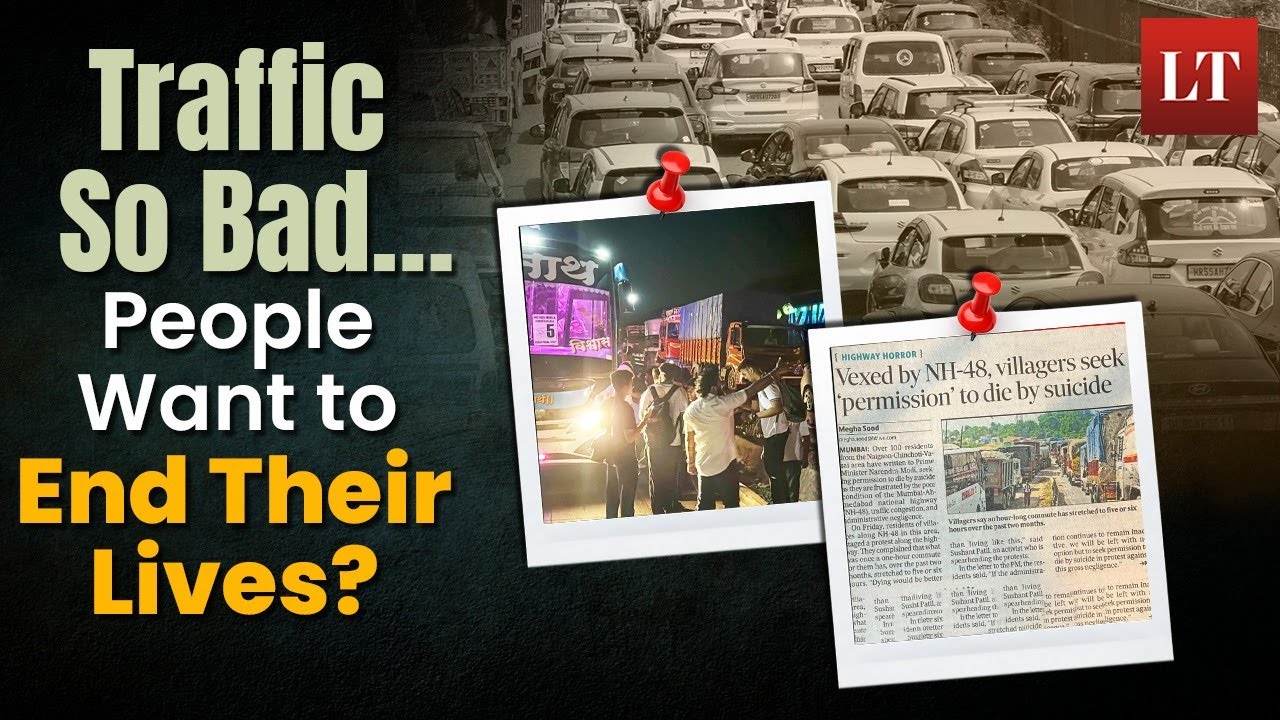 Traffic So Bad? Mumbai Highway Residents Write to PM Seeking Permission to End Lives