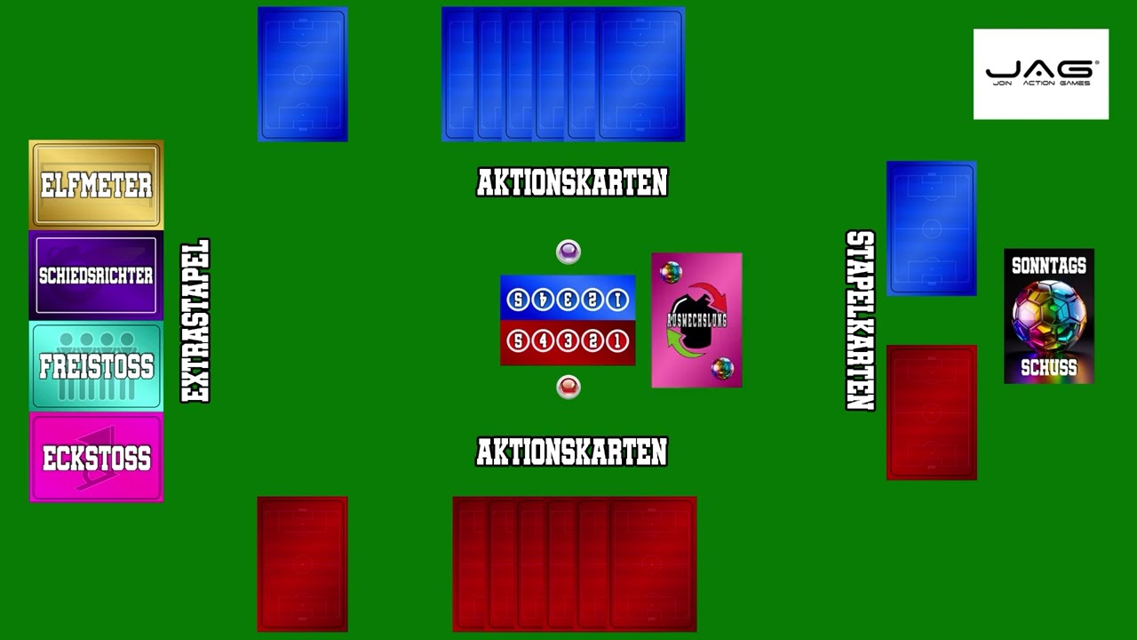 KURZANLEITUNG, Fußball Kartenspiel 