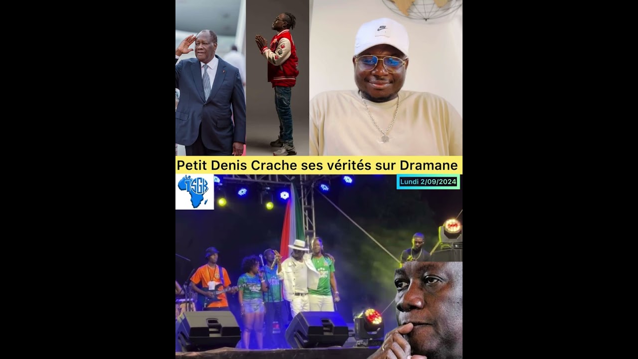 🔴 URGENT URGENT ‼️👉🏿🇨🇮 Le célèbre artiste Petit Denis critique sévèrement Dramane Ouattara