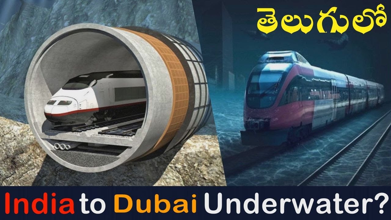 Travel Mumbai to Dubai Via Underwater Train (Updated) @ World’s Longest || Get Smarter With Sai