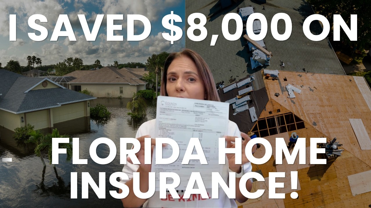How our Florida Homeowners Insurance DROPPED 8K!