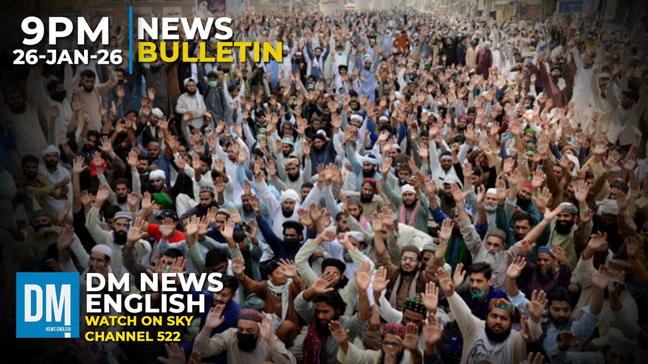 9pm News Bulletin | 26-01-2026 | Sky 522 | DM News English