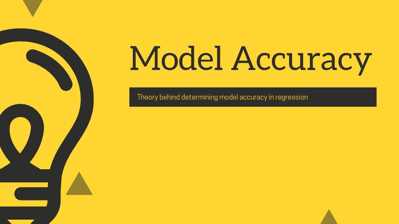 Model Accuracy In Regression : MSE, Bias-Varience trade-off , R2-Scoring and more