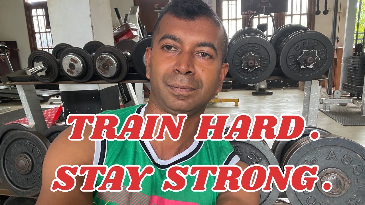 TRAIN HARD . STAY STRONG .