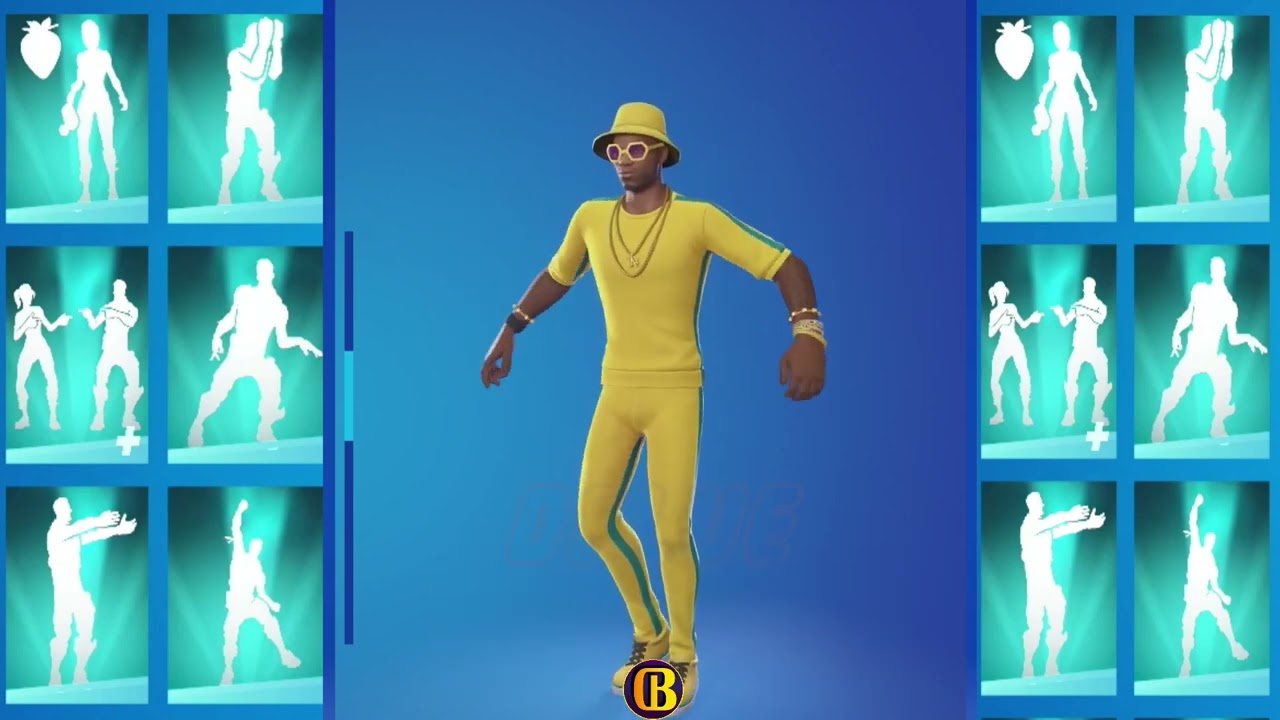 Anderson  Paak All ICON Emotes & Dances (All Emote Music) - Fortnite