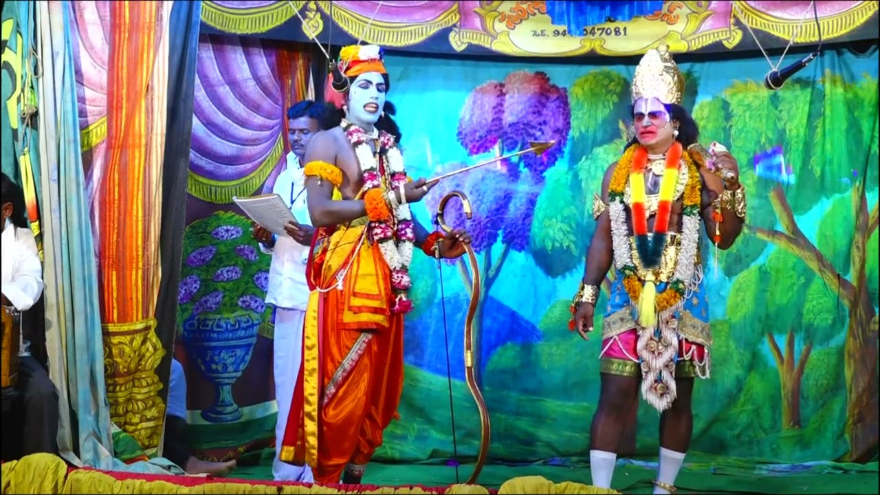 శ్రీ సంపూర్ణ రామాయణంలో # శ్రీరాముల వారు హనుమంతుడు # గ్రా.అప్పిరెడ్డిపల్లీ మం.మద్దూర్ జిల్లా. NRPT