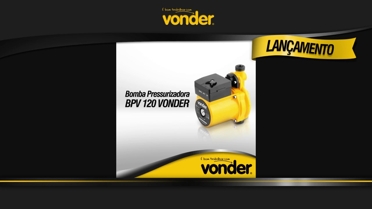 Bomba Pressurizadora BPV120 120W 110V - Vonder