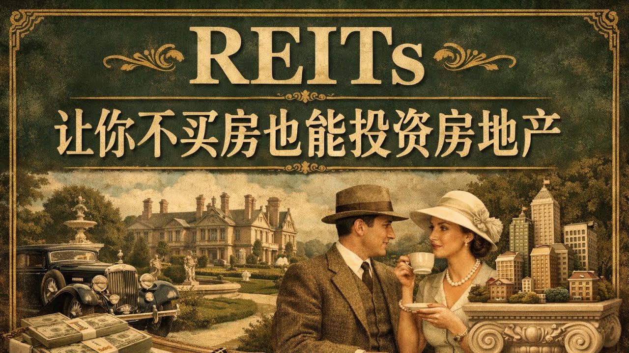 REITs-让你不买房也能投资房地产