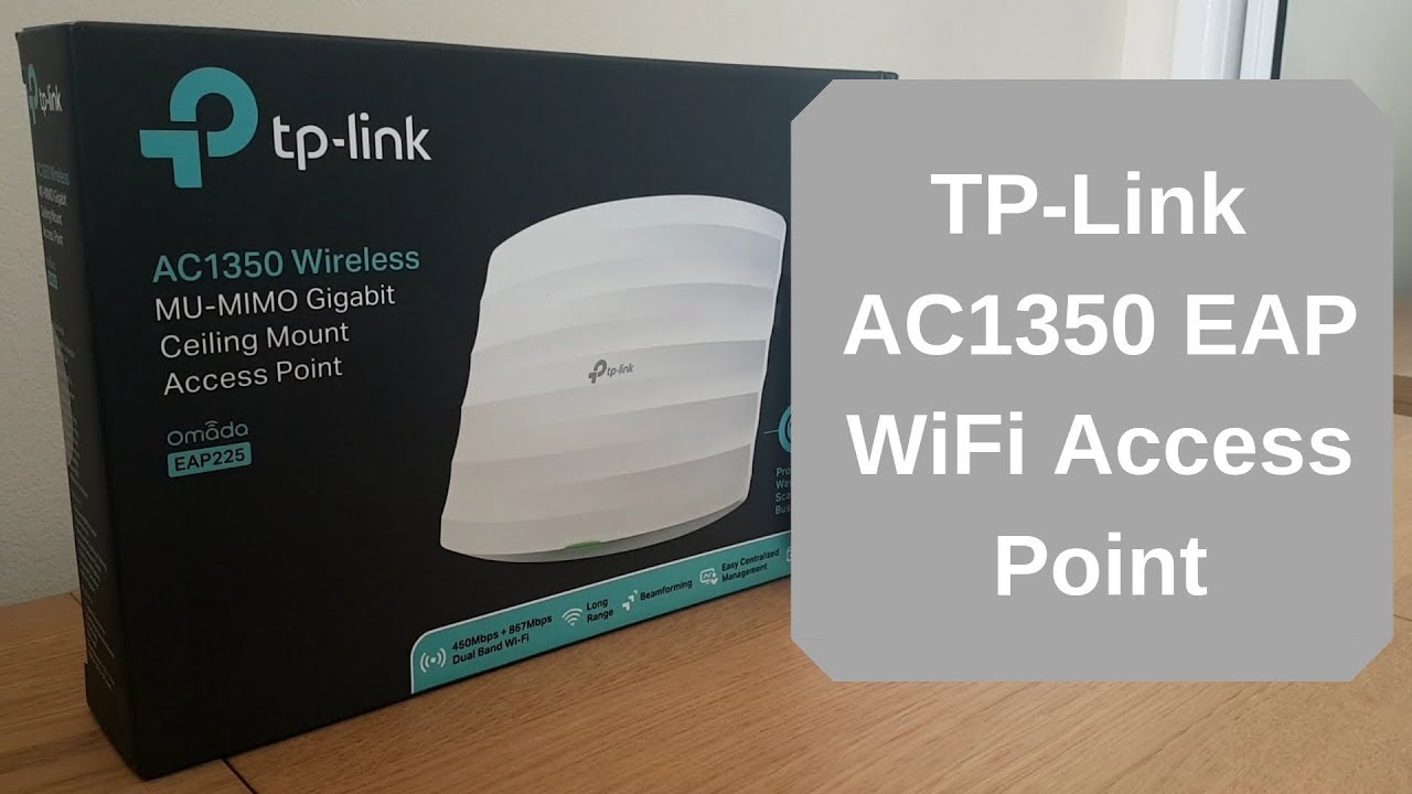 Точка доступа TP-Link AC1350 EAP — настройка и обзор