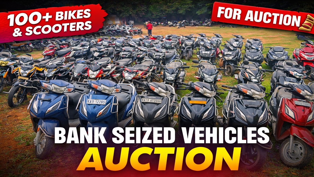 Bikes Auction Hyderabad Bank Seized Bike & Scooter Auction | L&T, IDFC & HDFC Best Sri ram Finance