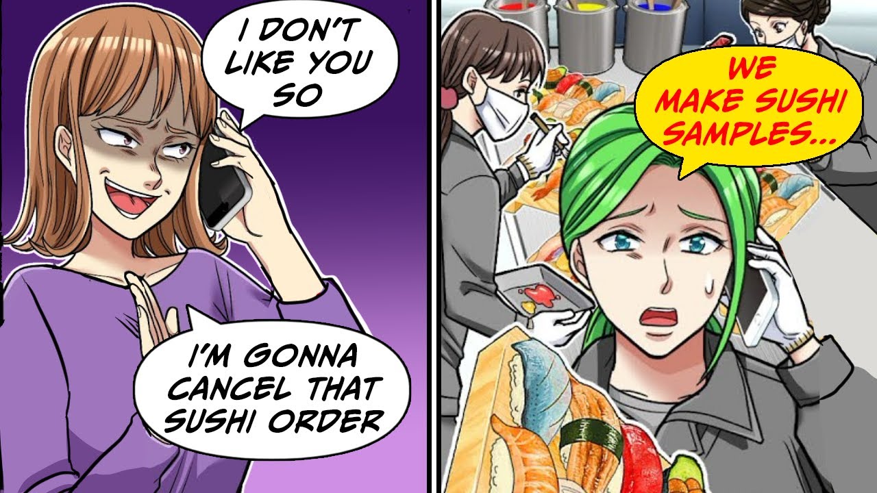 My neighbor thought she could cancel the 30 servings of sushi that was gonna arrive in 5 minutes