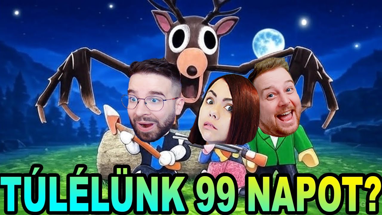 KIVISSZ&Uuml;K a 99 &Eacute;jszaka az erdőben j&aacute;t&eacute;kot Dogyandi, ZsDav, Gergő ? 99 Nights in the Forest 🔦