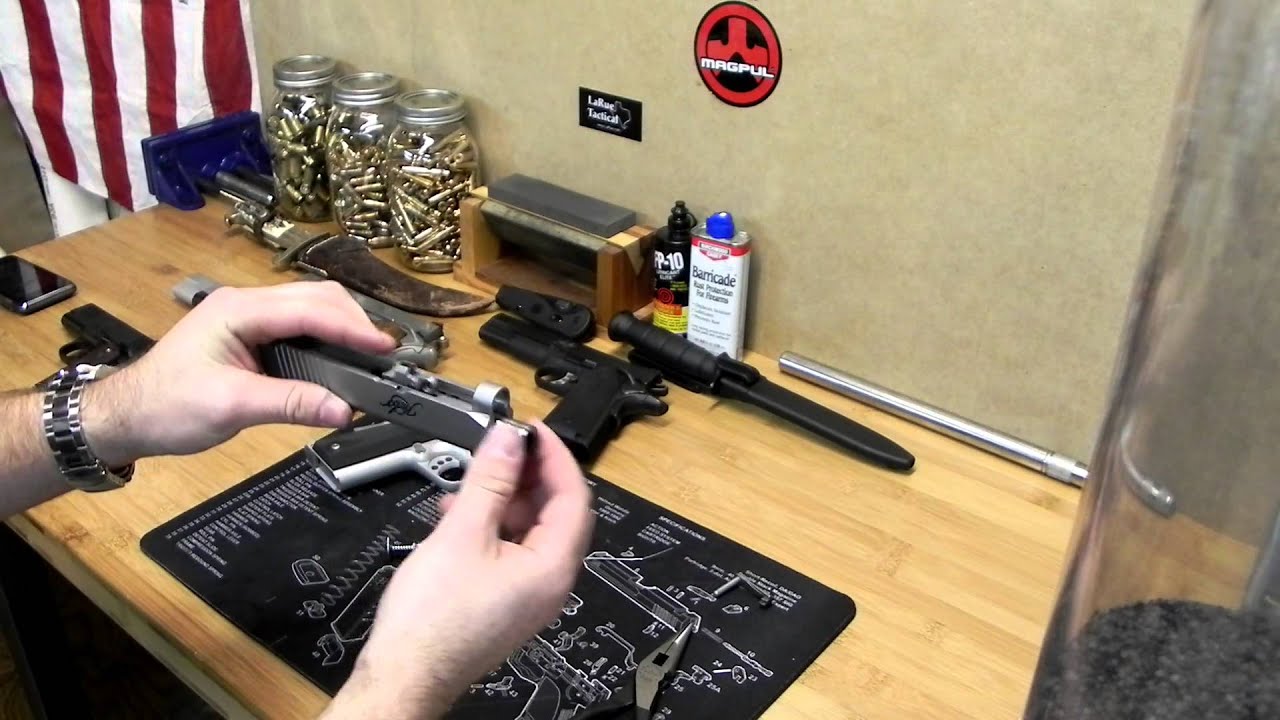 Kimber Ultra Carry 2 Disassembly for Cleaning