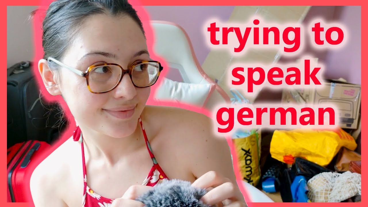 ASMR speaking german (or trying to)