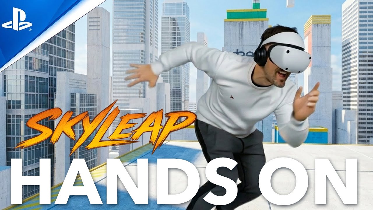 SKYLEAP - PSVR2 -  Bei mir gabs als Frühsport Parkour 😳