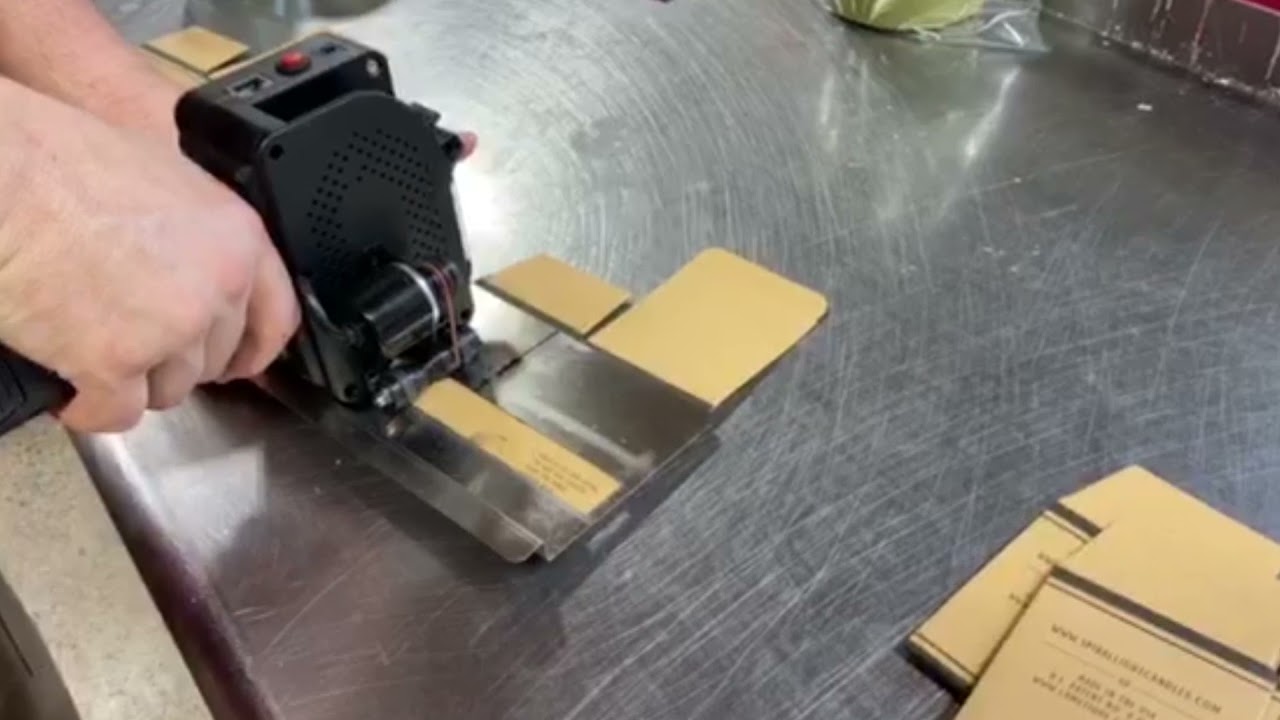 SNEED-JET Titan T6 Handheld Inkjet Printer Product Name & Barcodes on Boxes
