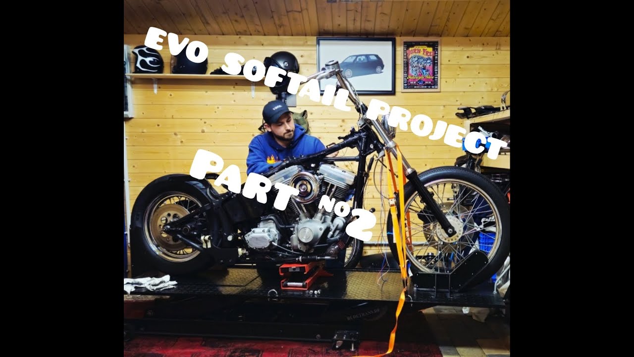 Harley Evo Softail Umbau: Die nächsten Schritte am Projekt | Westborn Garage