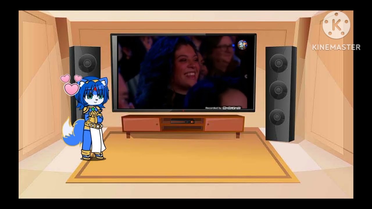 (Gacha Club) Krystal Fox reacts amazing Korean boys pt. 4 (K-Pop Blitzers)