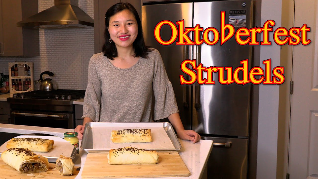 Oktoberfest Strudels (Brat & Kraut Strudel)