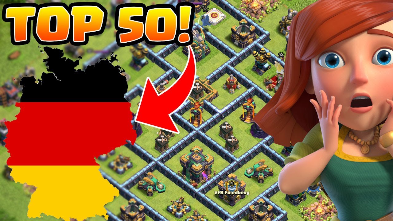 TOP 50 DEUTSCHLAND! 😲🤯 Clash of Clans * CoC * Dorfbesuche