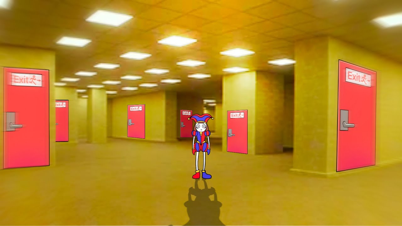 Pomni in the Backrooms - TADC Animation