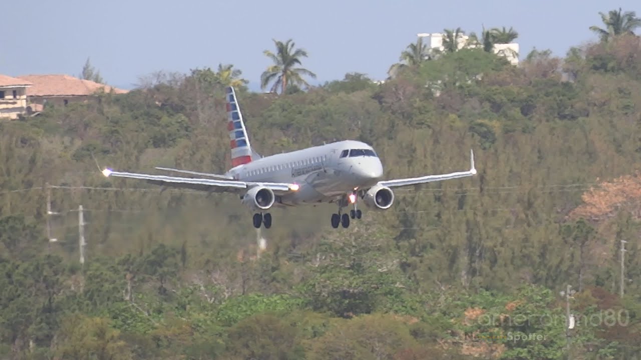 🇧🇸 American Eagle | S Turns Landing | Embraer 175 | N407YX | Nassau,Bahamas