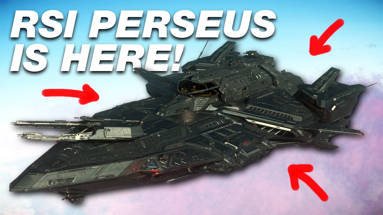 Star Citizen's Most ANTICIPATED Ship (Worth It?) | IAE 2955 RSI PERSEUS