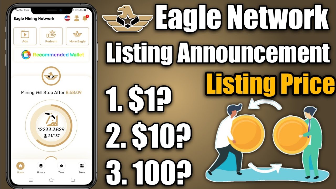 Eagle Network new update | eagle network listing announcement | eagle network listing price update
