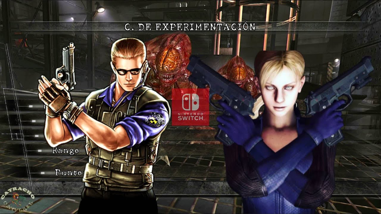 C. de experimentacion (255,335) | Jill Valentine (BATTLESUIT) & Albert Wesker (S.T.A.R.S) | RE5 | NS