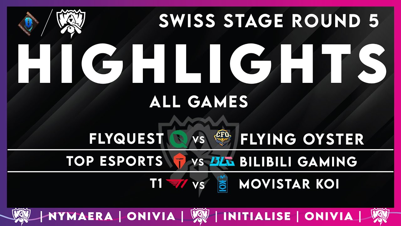 Worlds Highlights ALL GAMES Day 9 | Worlds 2025 Swiss Stage