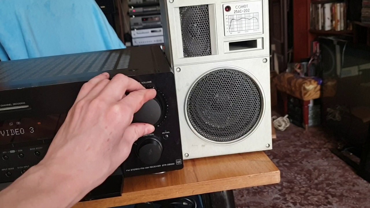 распаковка и первое включение с помойки - Сонет 25ас-202