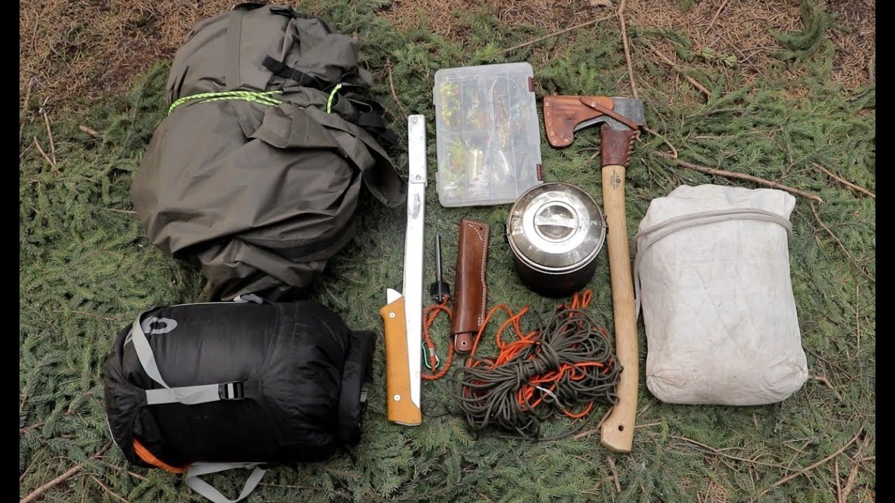 Full List of Filming, Camping, Survival Gear for 10 Days, 10 Items, Alone on an Island in the Wild