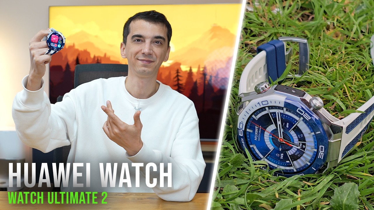 Dünyada İlkleri Başaran Akıllı Saat! Huawei Watch Ultimate 2