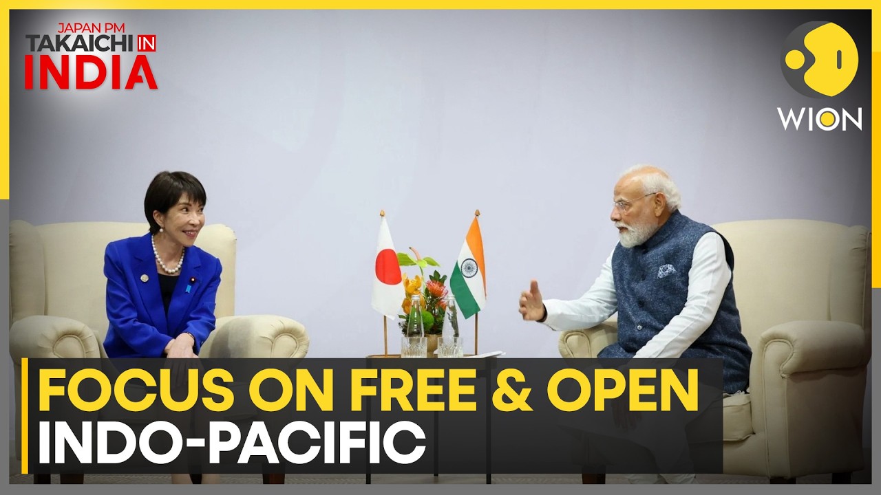 PM Modi-Takaichi Summit: Deepening India-Japan Ties in a Changing Indo-Pacific | WION