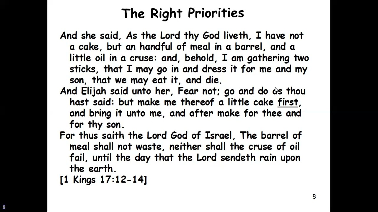 The Right Priorities [Emanuel Munteanu]