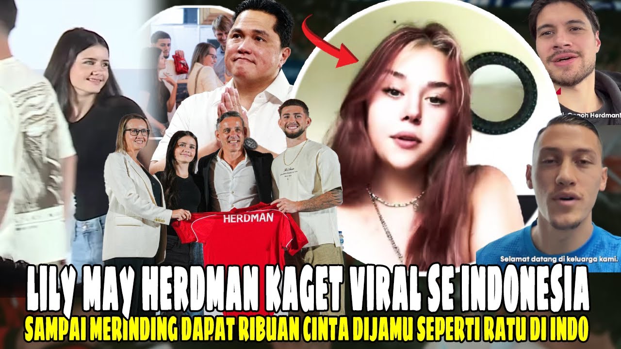 SAMPAI TERKEJUT!! Dapat Ratusan Ribuan Followers, Anak John Herdman ngomong gini: Saya Cinta Indo