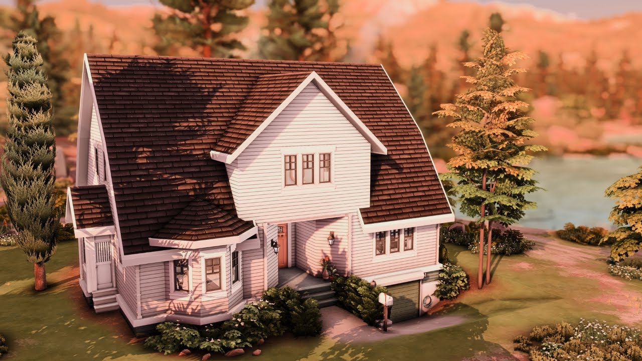 Forks Family House 🌲 The Sims 4 Speed Build | No CC