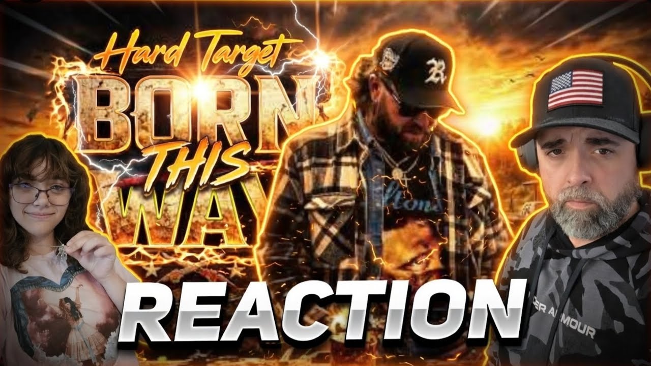 Hard Target - Born This Way | РЕАКЦИЯ @hardtargetmusic #вирусный #кантрирэп #fyp