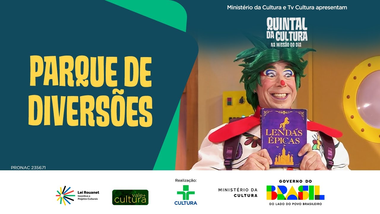 MISSÃO DO DIA | PARQUE DE DIVERSÕES | QUINTAL DA CULTURA