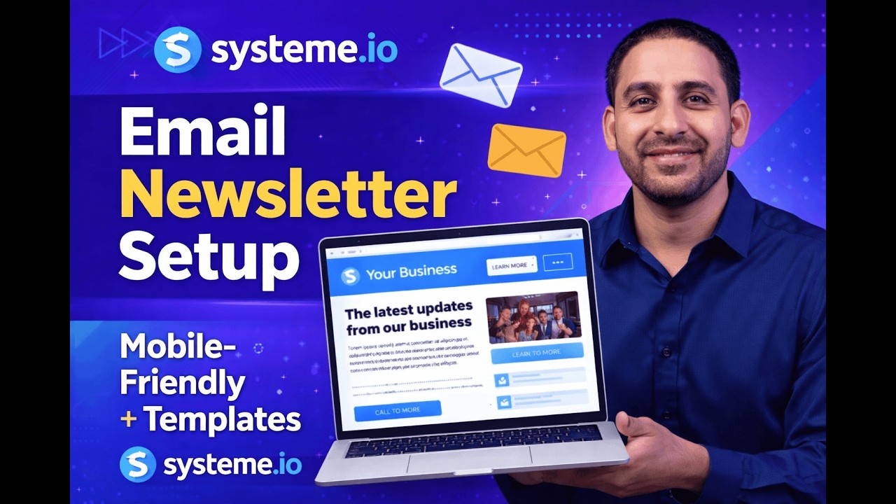 Как отформатировать электронные рассылки в Systeme.io (удобный для мобильных устройств макет + на...