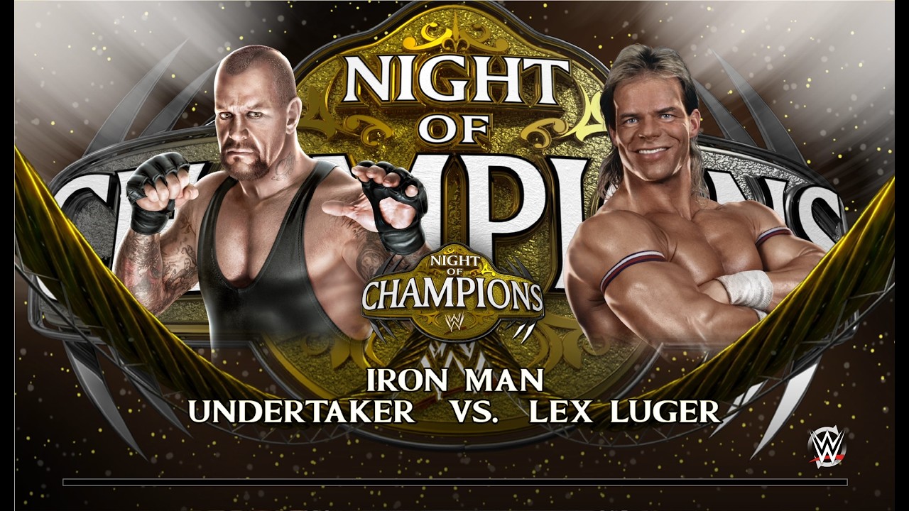 WWE 2k15 Чемпионат Вселенной третий этап Undertaker - Lex Luger часть вторая