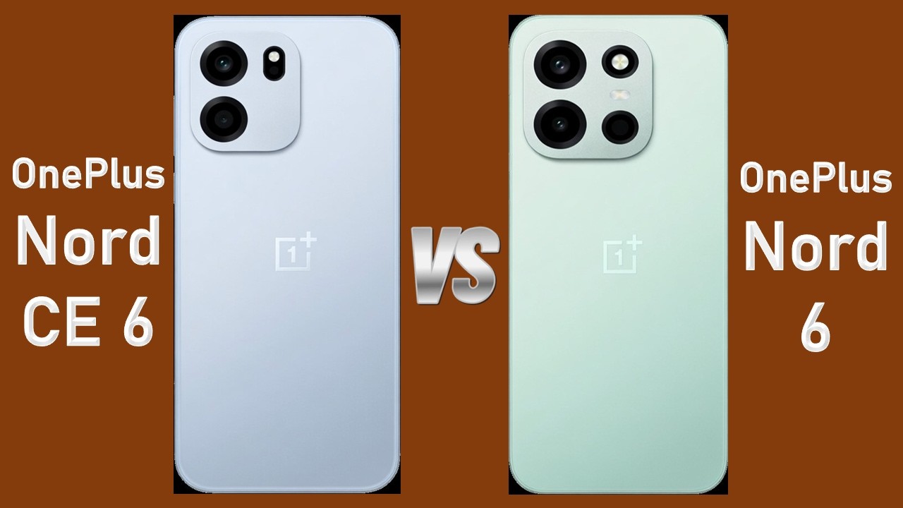 OnePlus Nord 6 vs OnePlus Nord CE 6