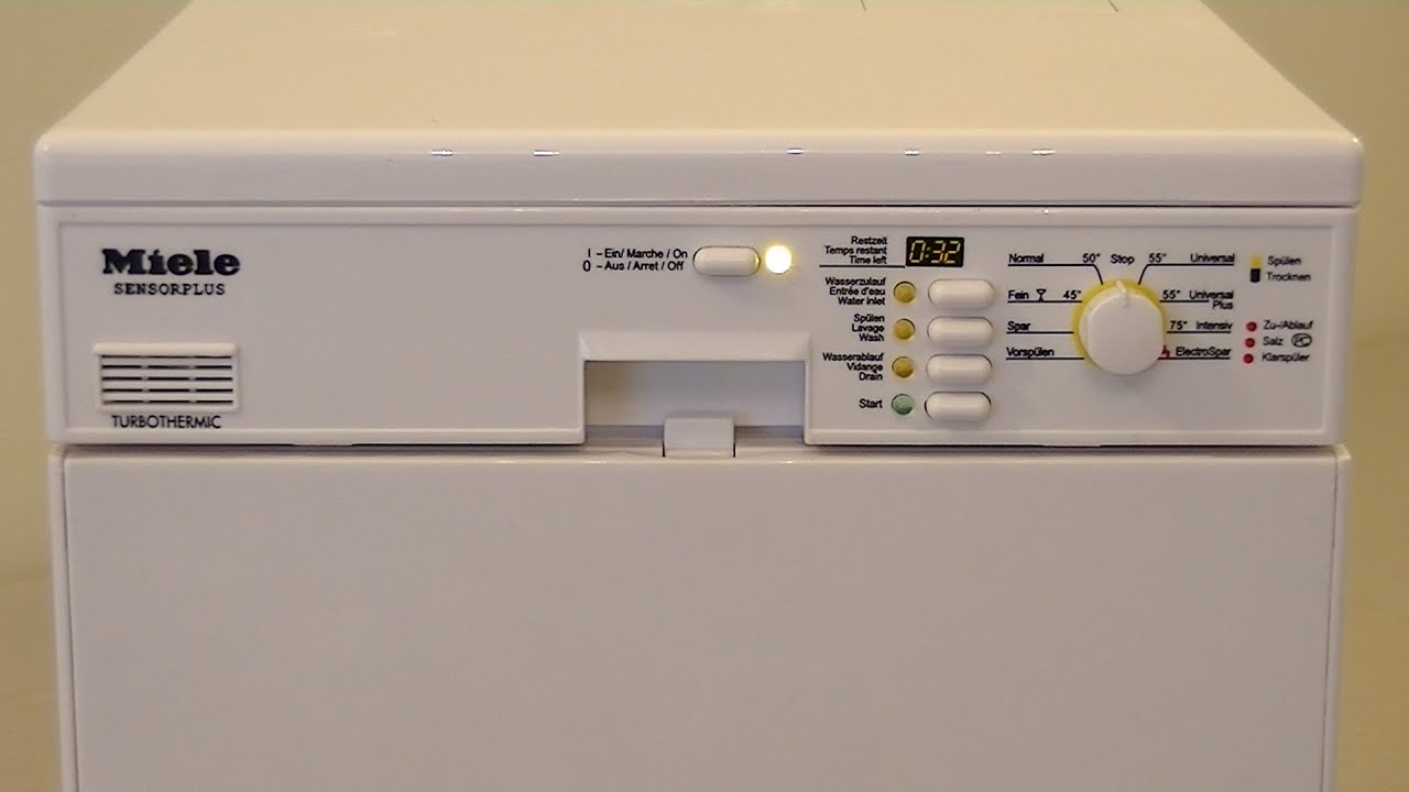 Miele Toy Dishwasher By Theo Klein Unboxing & Demonstration