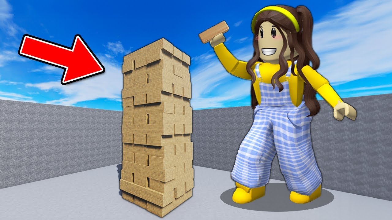 Giant Jenga Survival in Roblox