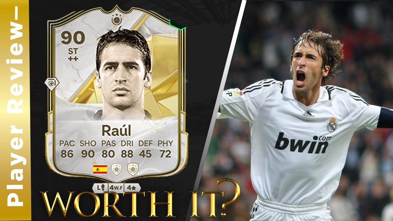 UNREAL Finesse Shots! 90 Rated Base Icon RAUL Player Review! EAFC 25