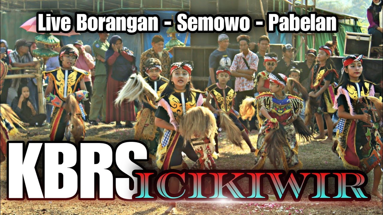 AMAZING!!KBRS KALIMANGLI TARIAN ICIKIWIR LIVE DSN.BORANGAN -DS. SEMOWO - KEC.PABELAN